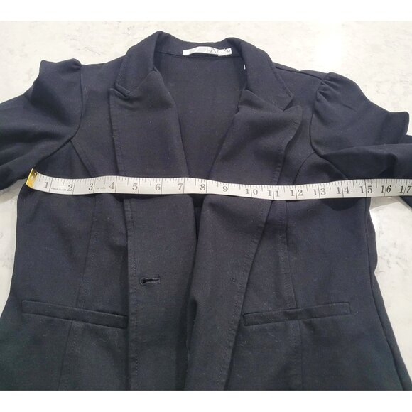 Womens Have Black Single Button Blazer Jacket Size M - Picture 9 of 11